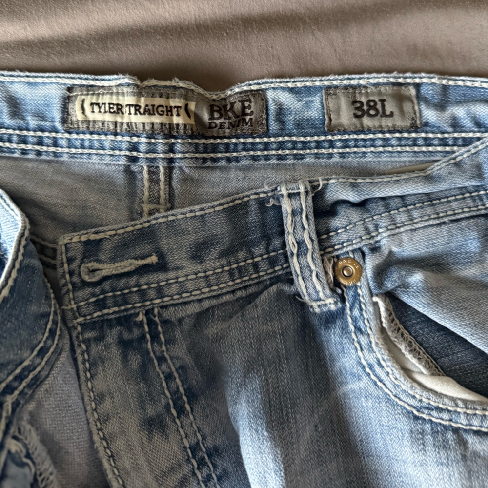 BKE Tyler Denim Light Blue Jeans
